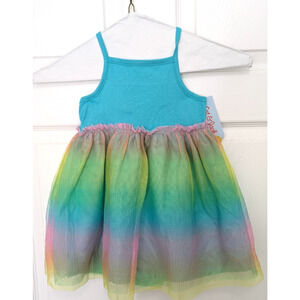 Cat & Jack Girls Blue Ombre Dress 3T Resposible Style14